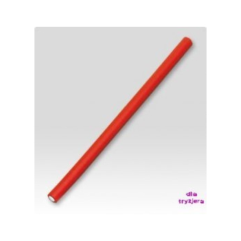 Papiloty czerwone 12mm - 12szt    !